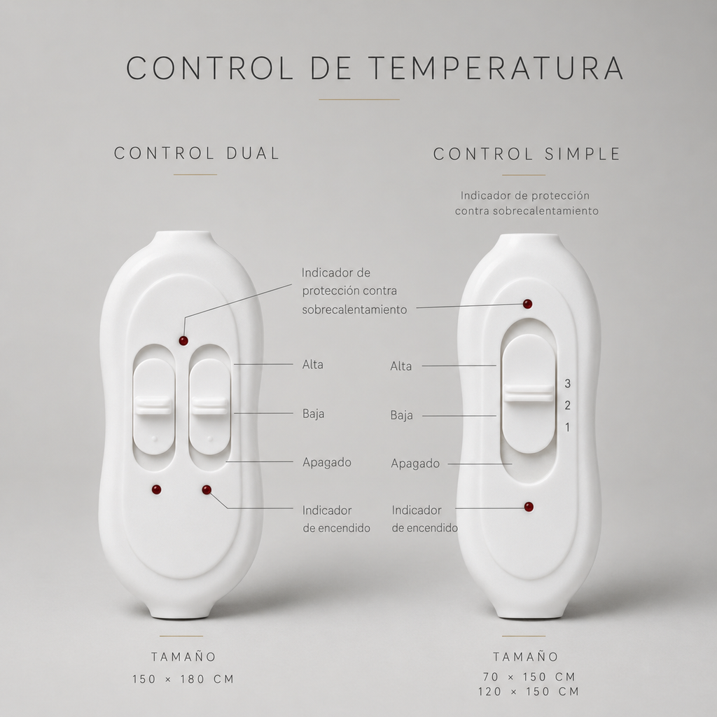 Manta Eléctrica Acolchada